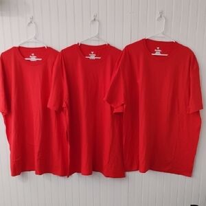 3 Pack Classic Red Men's T-Shirt
